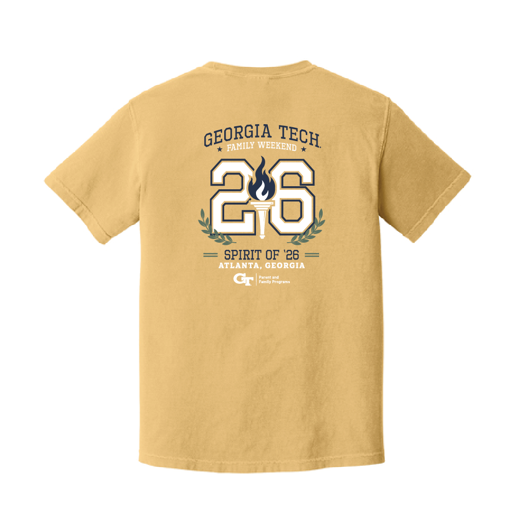 Family Weekend Tee Gold