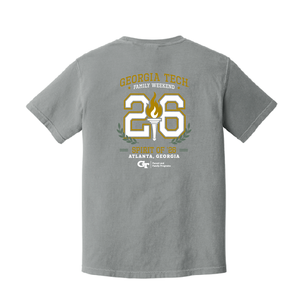 Family Weekend Tee Gray