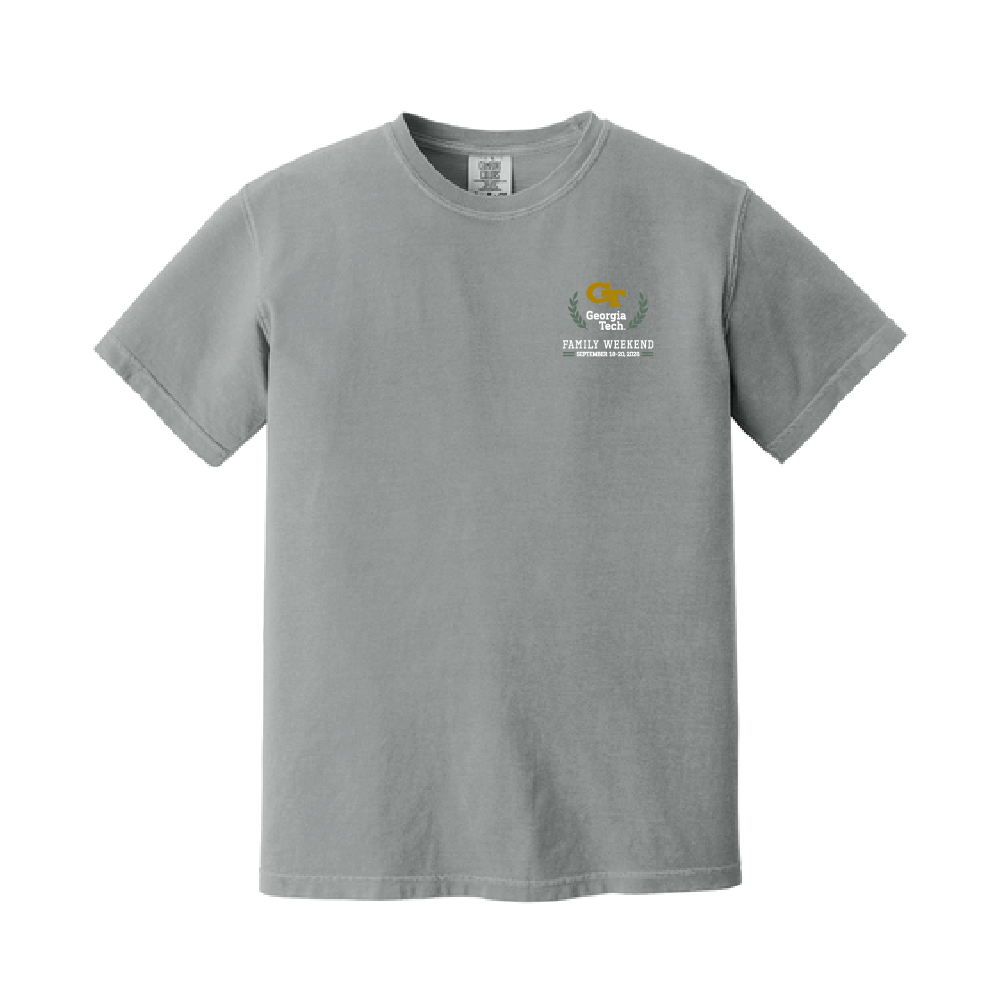 Family Weekend Tee Gray
